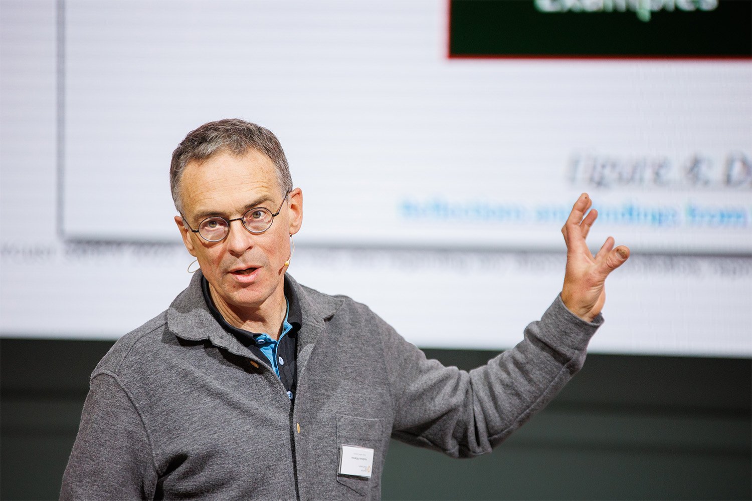 Andreas Wienss presenting at Amsterdam 2025